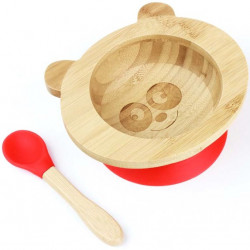 Set de repas bébé bambou +...